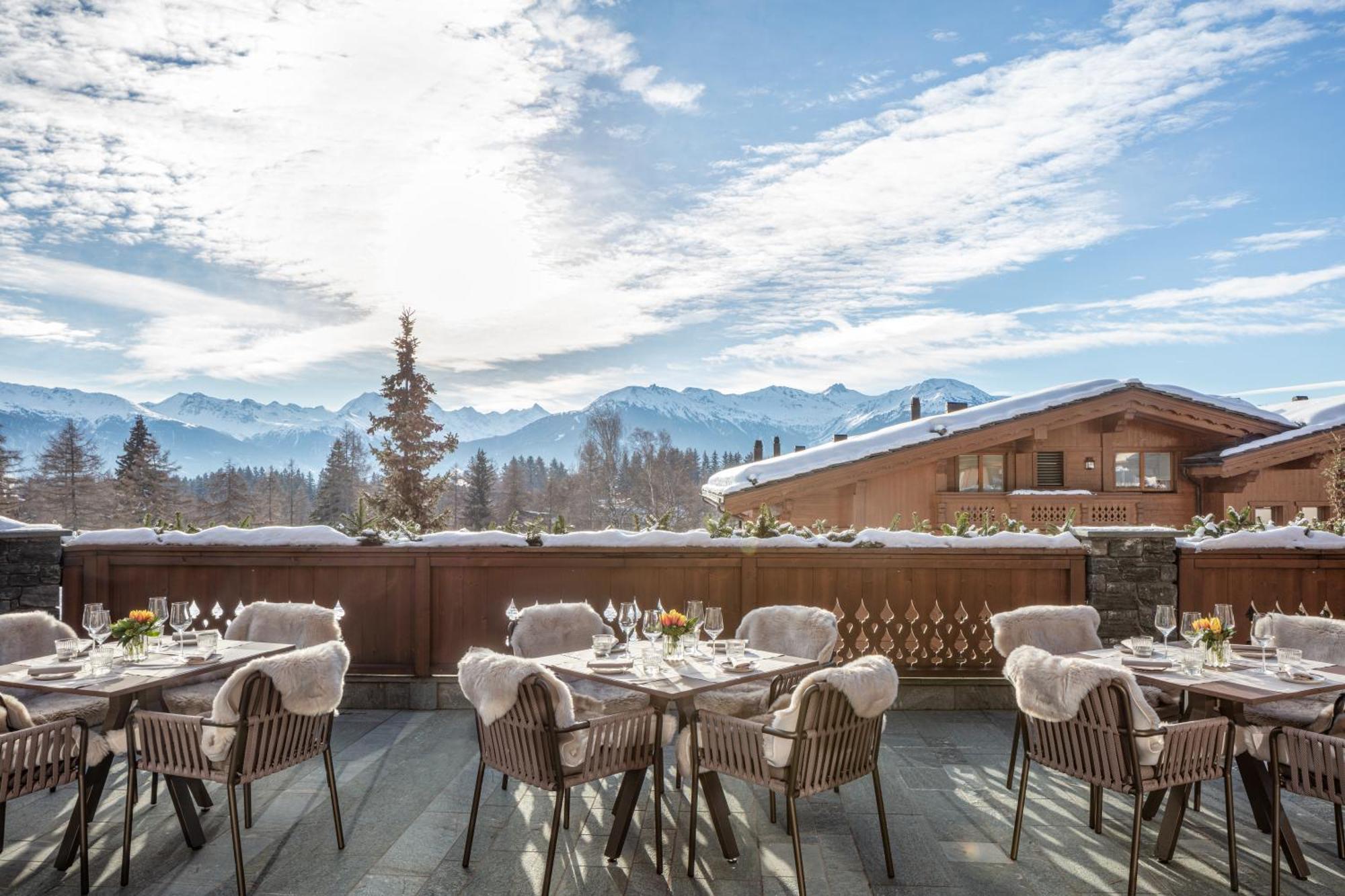 Guarda Golf Hotel & Residences Crans-Montana Esterno foto